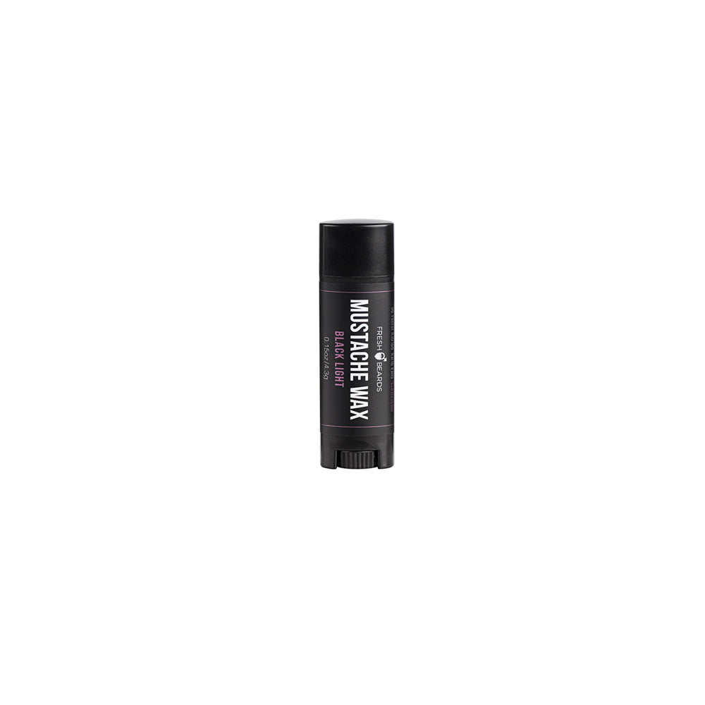 "Black Light" Smooth Cologne Mustache Wax